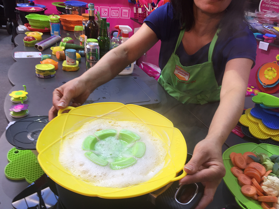 couvercle anti débordement