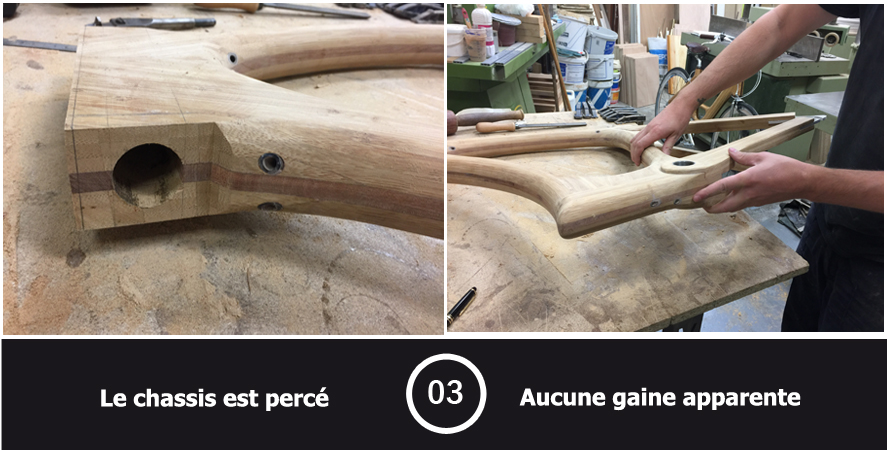 Velo en bois etape 3