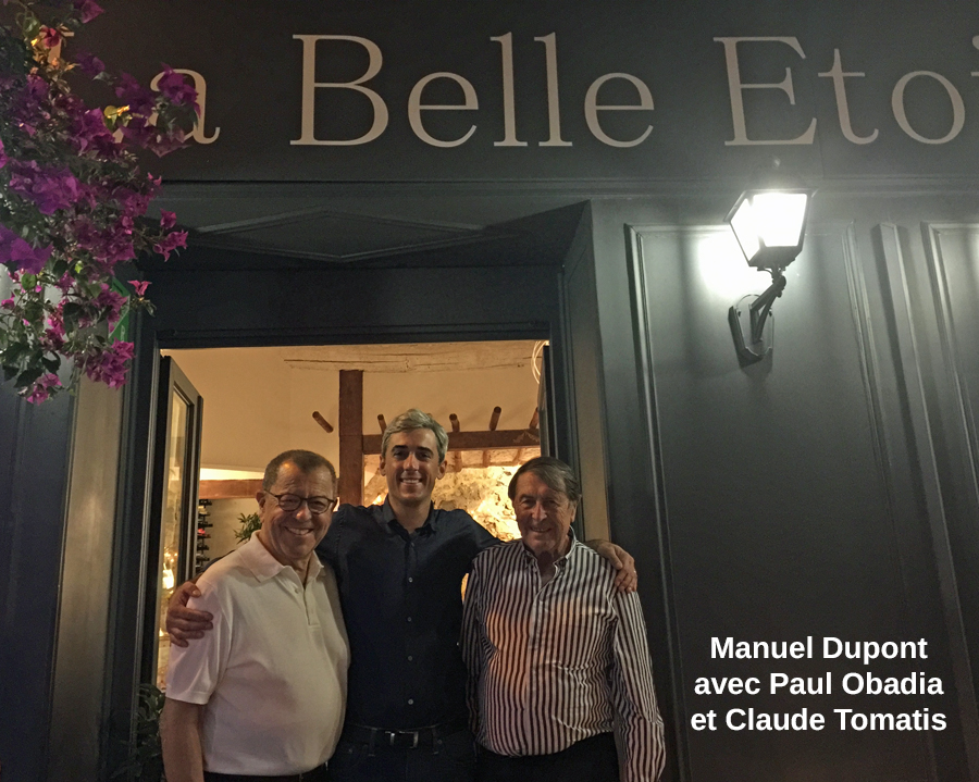 Manuel Dupont avec Paul Obadia et Claude Tomatis