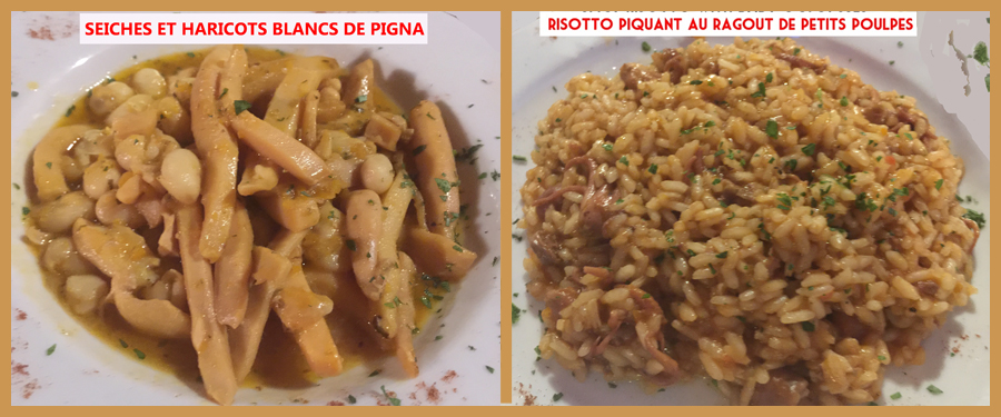 RISOTTO ET SEICHE