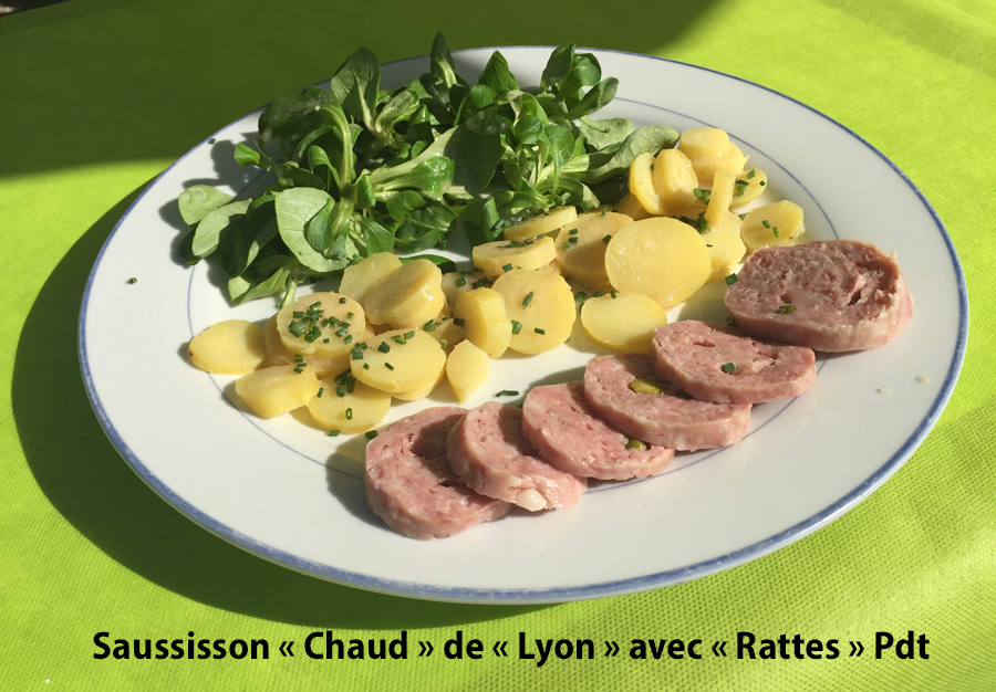 Saussisson chaud de Lyon