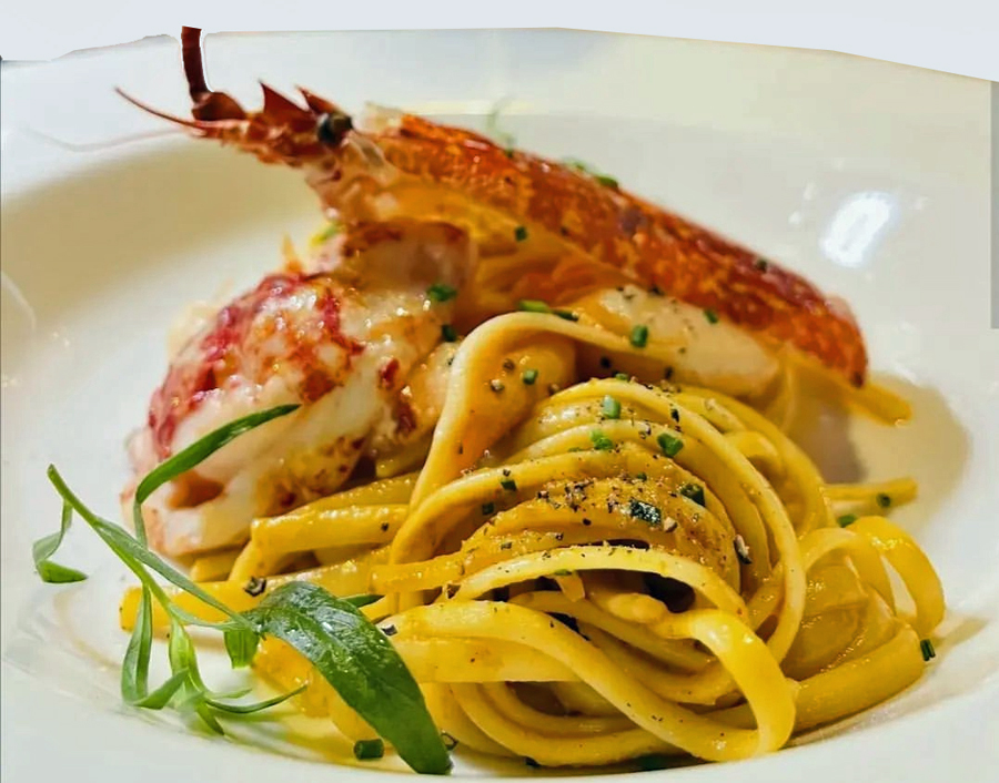 BISTROT MARIN les linguine au homard breton