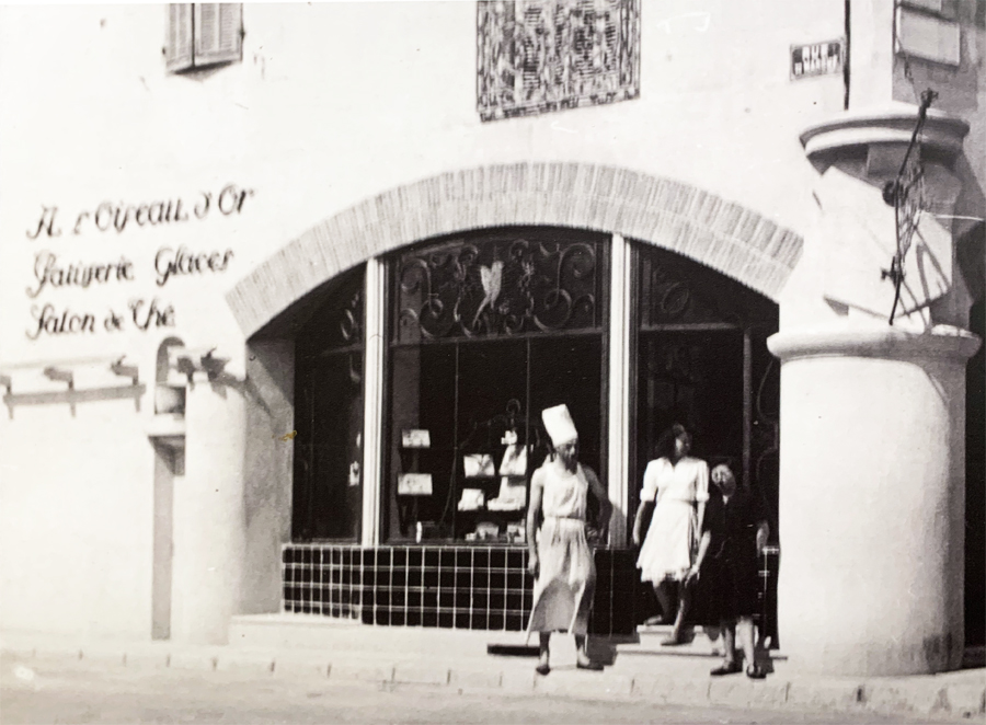 L'OISEAU D'OR Façade en 1946
