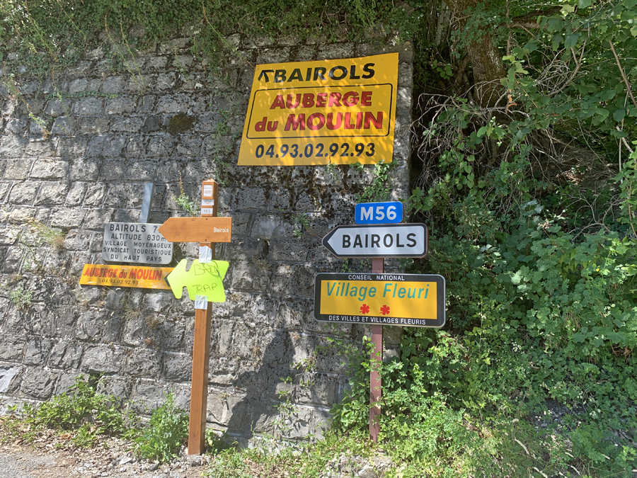 PANNEAU INDICATION BAIROLS