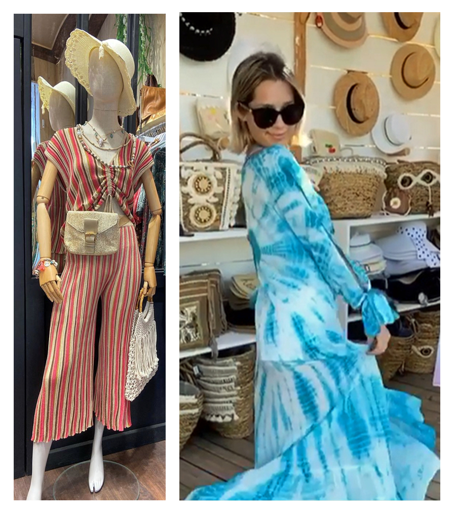 La Fille En Bohème, présentation de robes