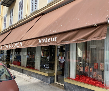 RUE BONAPARTE NICE PÉCHÉ MIGNON FACADE