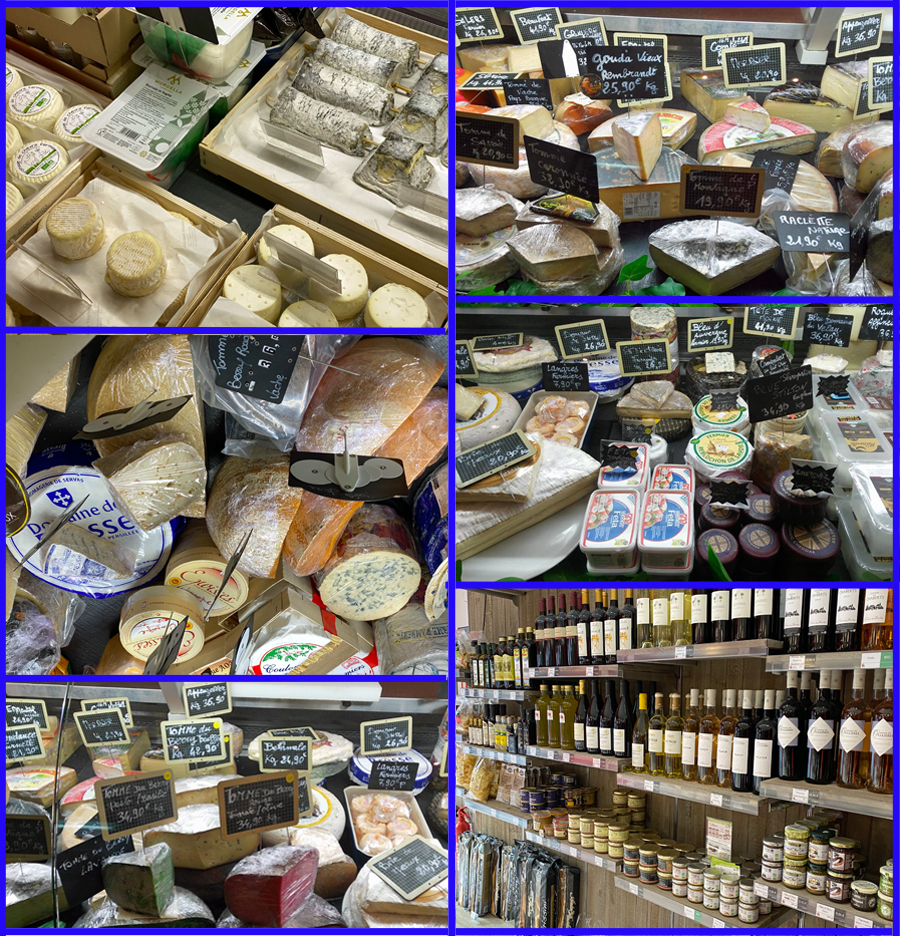 RUE BONAPARTE NICE LA CAVE A FROMAGE CHEZ JEAN-LUC  LES FROMAGES