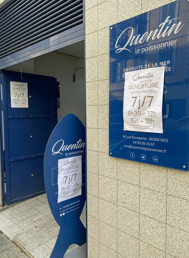 RUE BONAPARTE NICE QUENTIN LE POISSONNIER FACADE