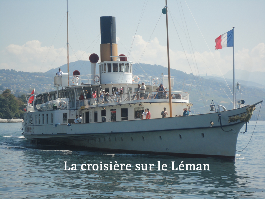 THONON  croisière sur le lac léman