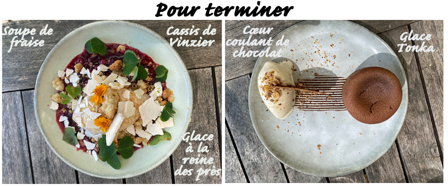 THONON Chez Mathilde Maxilly les desserts