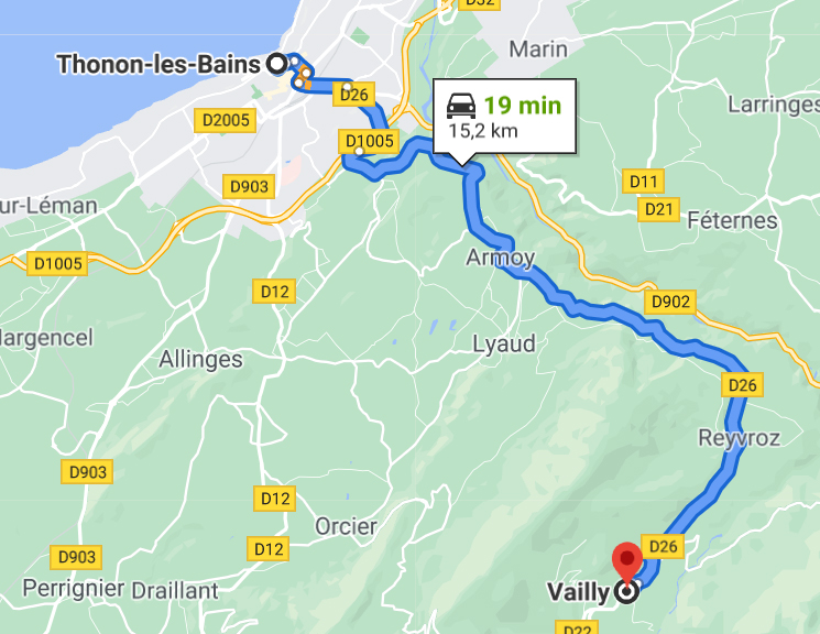 THONON Le Moulin de Léré Vailly