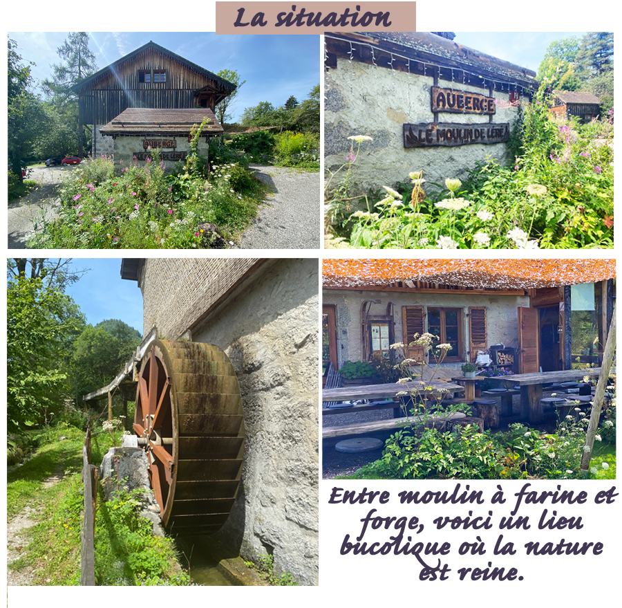 THONON Le Moulin de Léré Vailly situation