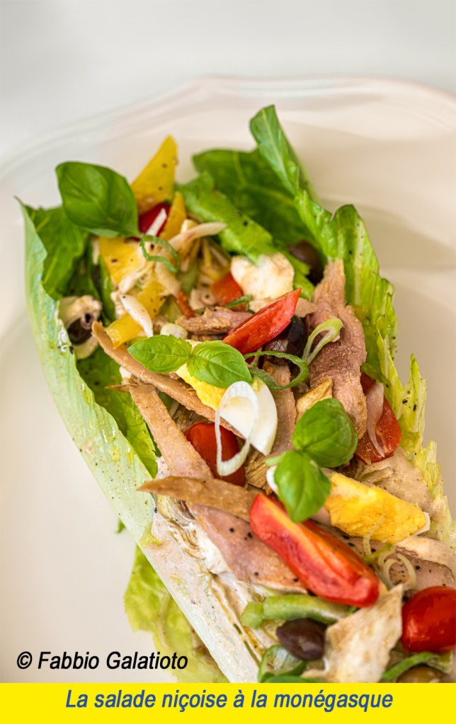 RESTAURANT MAISON FONFON MONACO-La salade niçoise à la monégasque