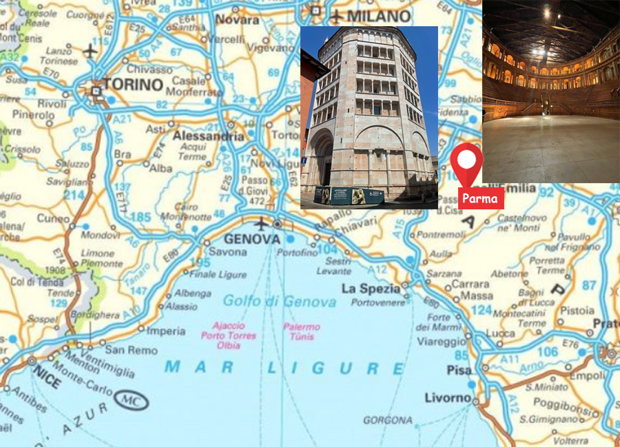 PARME SITUATION EN ITALIE