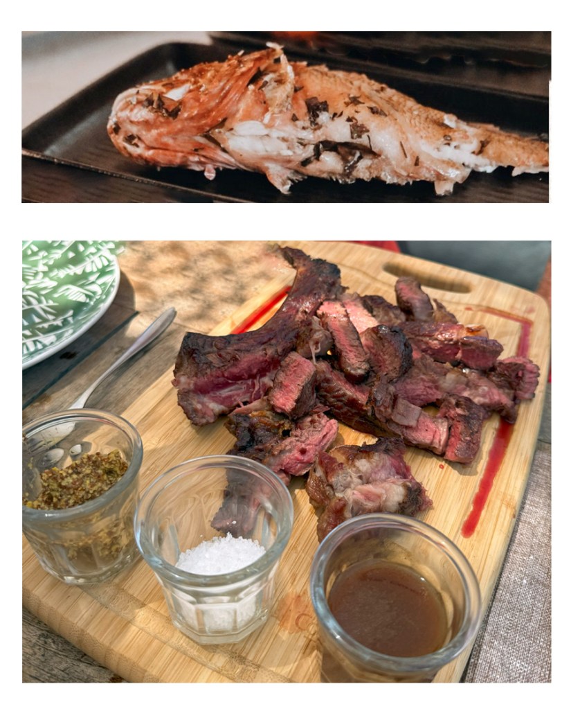 STAGNOLA Chapon grillé et la fameuse côte de bœuf